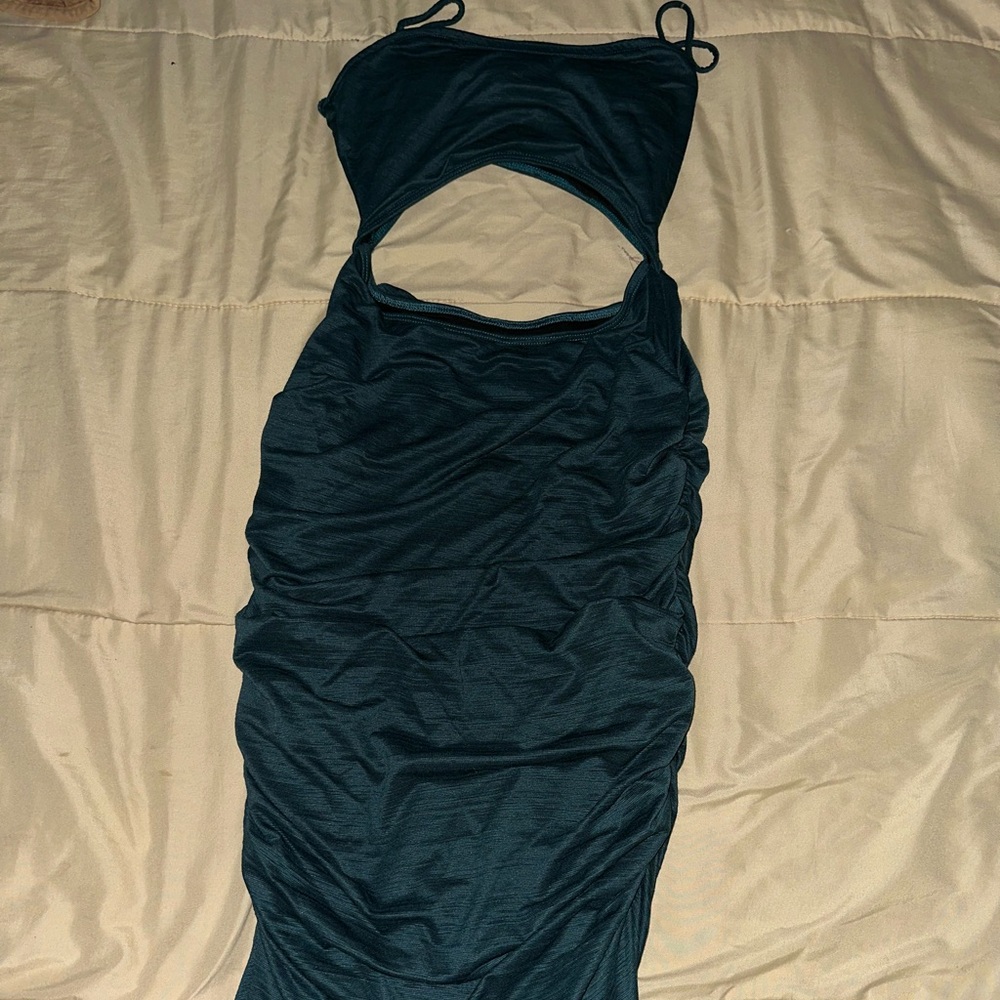 Windsor Teal Dress L
